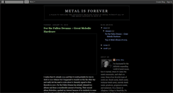 Desktop Screenshot of endlesslymetal.blogspot.com