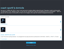 Tablet Screenshot of coach-sportif.blogspot.com