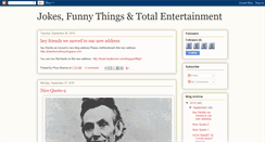 Desktop Screenshot of jokesandfunnythings.blogspot.com