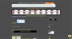 Desktop Screenshot of analia2010.blogspot.com