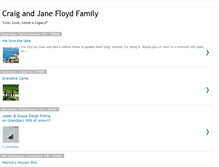 Tablet Screenshot of craigfloydfamily.blogspot.com