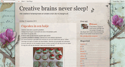 Desktop Screenshot of creativebrainsneversleep.blogspot.com