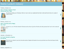 Tablet Screenshot of dottielocketslibrary.blogspot.com