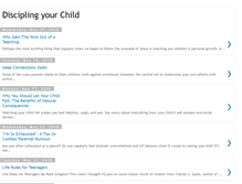 Tablet Screenshot of discipleyourkids.blogspot.com