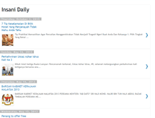 Tablet Screenshot of insanidaily.blogspot.com