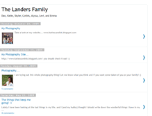 Tablet Screenshot of danandkatielandersfamily.blogspot.com