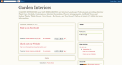 Desktop Screenshot of gardeninteriors.blogspot.com