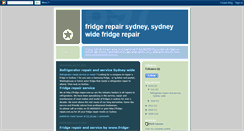 Desktop Screenshot of fridge-repairs.blogspot.com