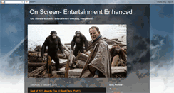 Desktop Screenshot of on-screen-reviews.blogspot.com