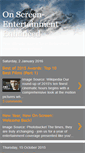 Mobile Screenshot of on-screen-reviews.blogspot.com