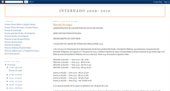 Desktop Screenshot of internado2009.blogspot.com