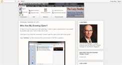 Desktop Screenshot of lazydrafter.blogspot.com