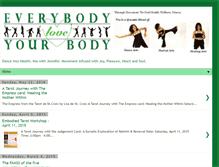 Tablet Screenshot of everybodyloveyourbody.blogspot.com