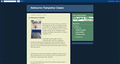 Desktop Screenshot of melbournetrampolineclasses.blogspot.com