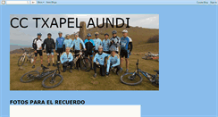 Desktop Screenshot of cctxapelaundi.blogspot.com