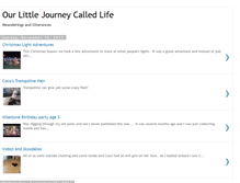 Tablet Screenshot of ourlittlejourneycalledlife.blogspot.com