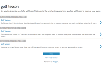 Tablet Screenshot of 1-golf-lesson.blogspot.com