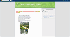Desktop Screenshot of lionscluboflimbangmandarin.blogspot.com