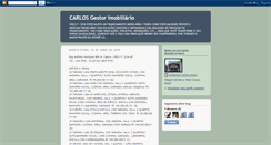 Desktop Screenshot of imobiliariacarlosaraujo.blogspot.com