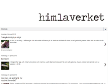 Tablet Screenshot of himlaverket.blogspot.com