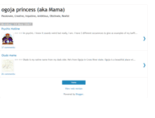 Tablet Screenshot of ogoja-princess.blogspot.com