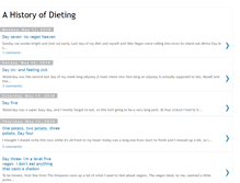 Tablet Screenshot of ahistoryofdieting.blogspot.com