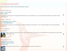 Tablet Screenshot of istiqamah1658-istiqamah.blogspot.com