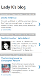 Mobile Screenshot of ladyks-blog.blogspot.com