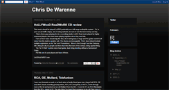 Desktop Screenshot of chrisdewarenne.blogspot.com