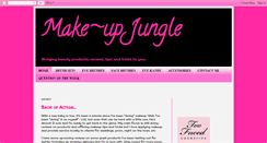 Desktop Screenshot of make-upjungle.blogspot.com