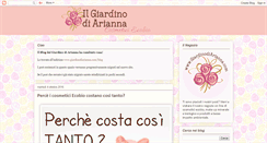 Desktop Screenshot of giardinodiarianna.blogspot.com