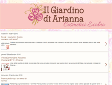Tablet Screenshot of giardinodiarianna.blogspot.com