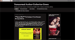 Desktop Screenshot of catherinegreenauthor.blogspot.com