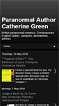 Mobile Screenshot of catherinegreenauthor.blogspot.com