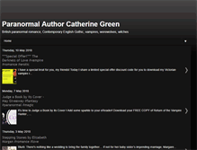 Tablet Screenshot of catherinegreenauthor.blogspot.com