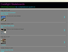 Tablet Screenshot of cockfightskateboards.blogspot.com