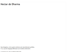 Tablet Screenshot of nectardedharma.blogspot.com