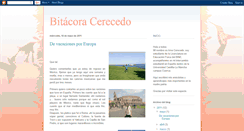 Desktop Screenshot of bitacoracerecedo.blogspot.com