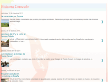 Tablet Screenshot of bitacoracerecedo.blogspot.com