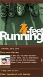 Mobile Screenshot of 4feetrunning.blogspot.com