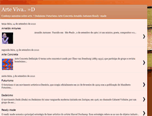 Tablet Screenshot of grupodearteviva.blogspot.com