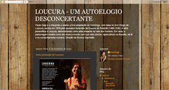 Desktop Screenshot of loucuradoelogio.blogspot.com