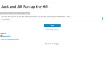 Tablet Screenshot of jackandjillrunupthehill.blogspot.com