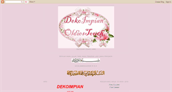 Desktop Screenshot of dekoimpian-oldiestouch.blogspot.com