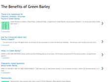 Tablet Screenshot of greenbarleybenefits.blogspot.com