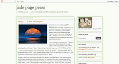 Desktop Screenshot of jadepagepress.blogspot.com