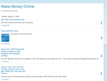 Tablet Screenshot of freemoneyparadise.blogspot.com