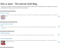 Tablet Screenshot of kickurboss.blogspot.com