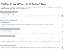 Tablet Screenshot of isshighschool.blogspot.com