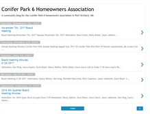 Tablet Screenshot of coniferpark6.blogspot.com